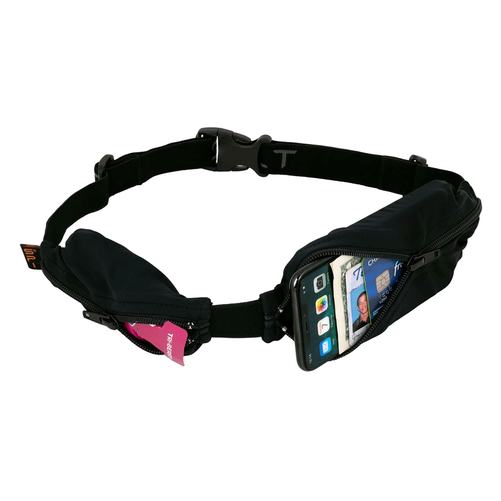 SPIbelt Dual Pocket Belt - Black