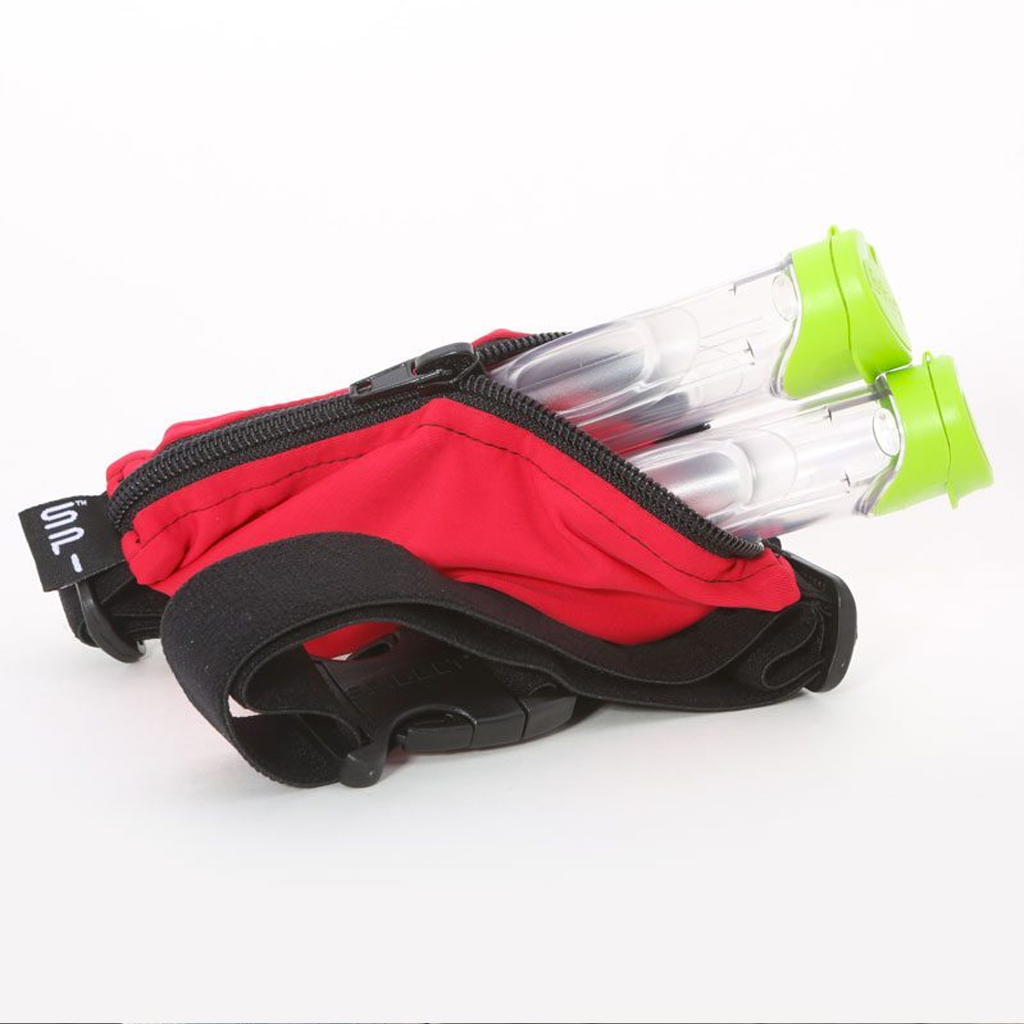 Kids Spibelt - Black with Red Zip